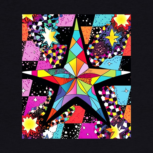 Psychedelic Star by Thoru.Art